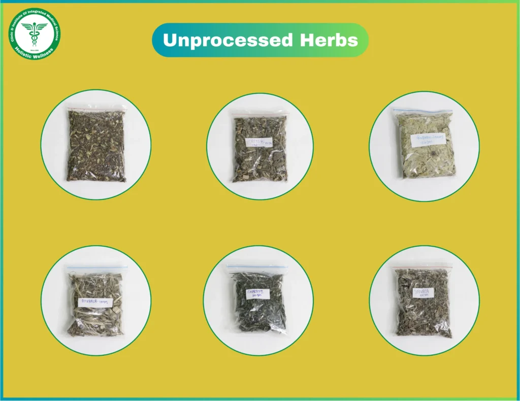 Unprocessed Herbs